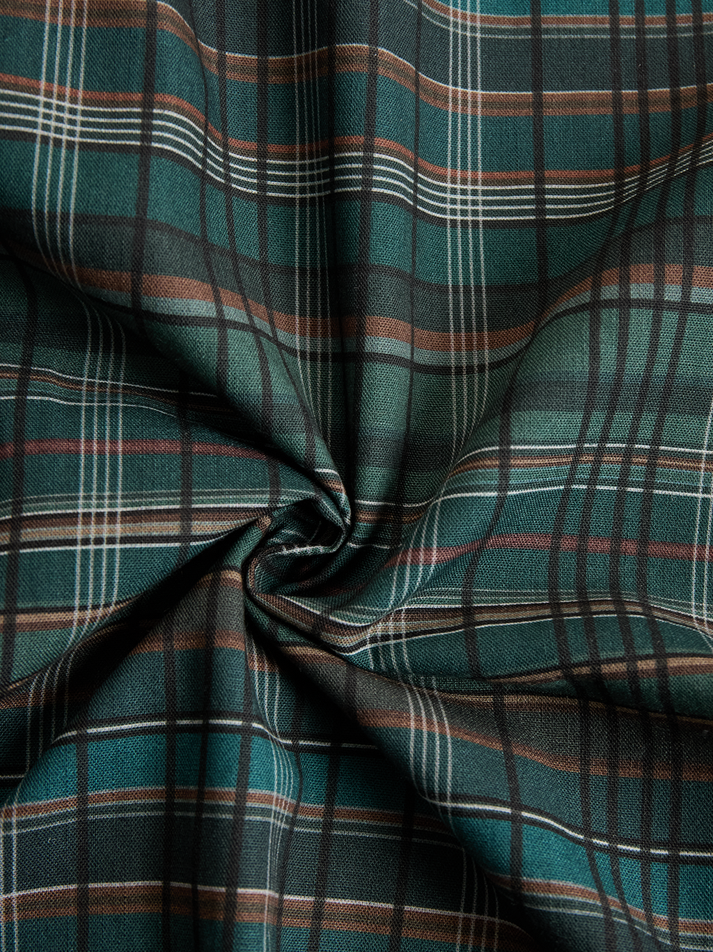 Beatrice | Plaid Lapel Button Front Maxi Shirt Dress