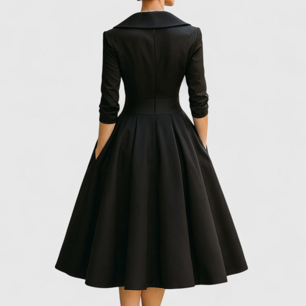 Tessa | Wrap Front Occasion Midi Dress