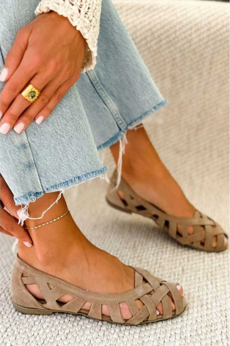 Isla | Woven Open Toe Holiday Sandals