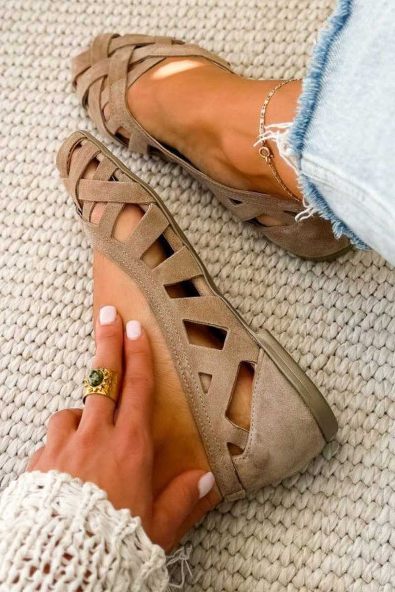 Isla | Woven Open Toe Holiday Sandals