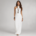 Josie | Halter Neck Sleeveless Holiday Maxi Dress