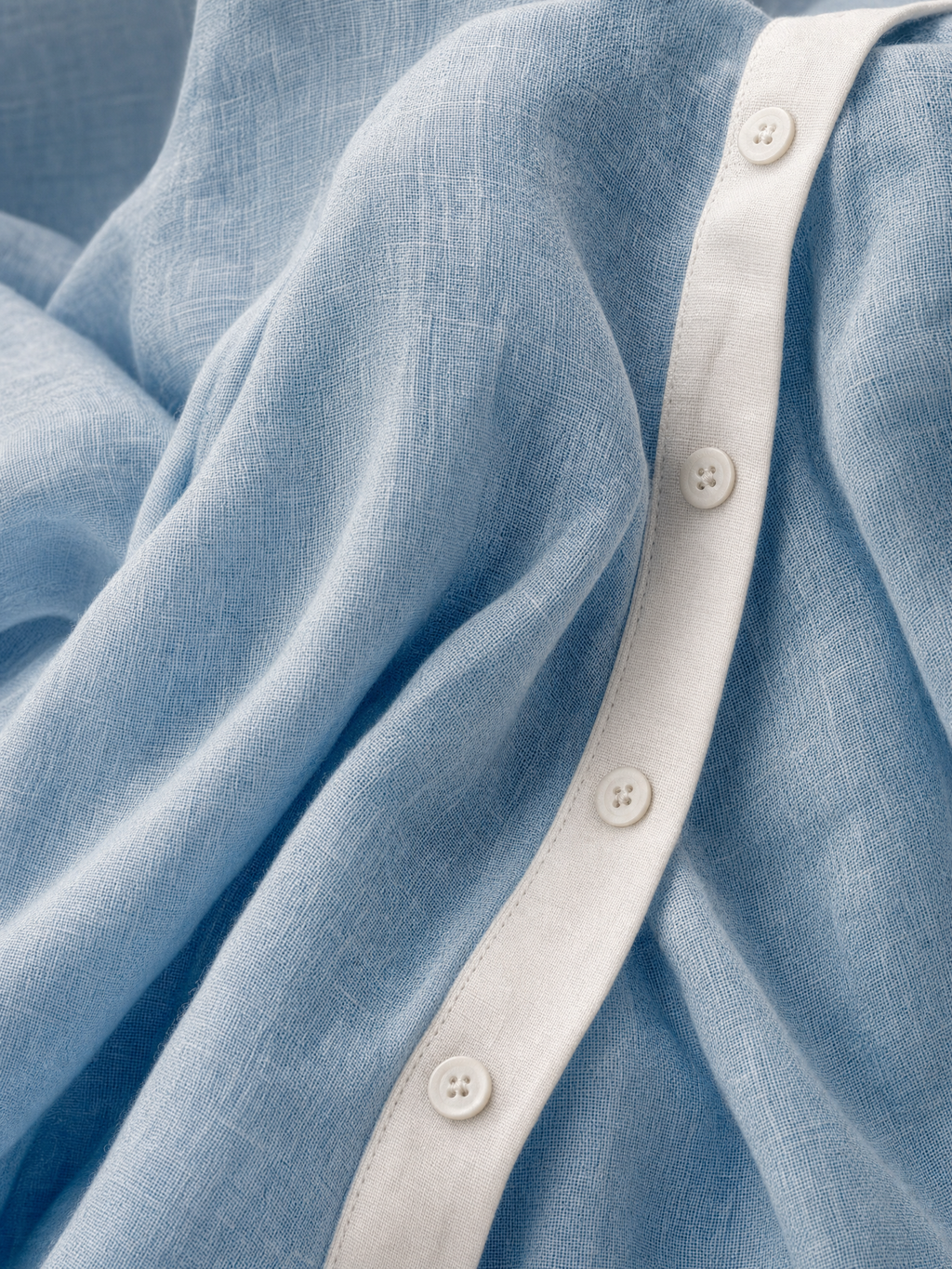 Poppy | Linen Blend Short Sleeve Resort Maxi Shirt Dress