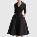 Tessa | Wrap Front Occasion Midi Dress