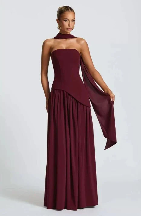 Constance | Strapless Halter Wedding Dress