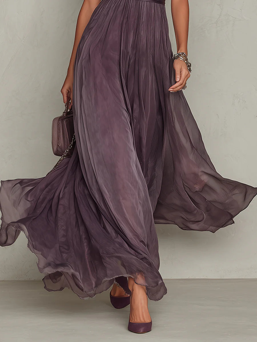 Jessica | Lace Detail Wedding Guest Maxi Dress